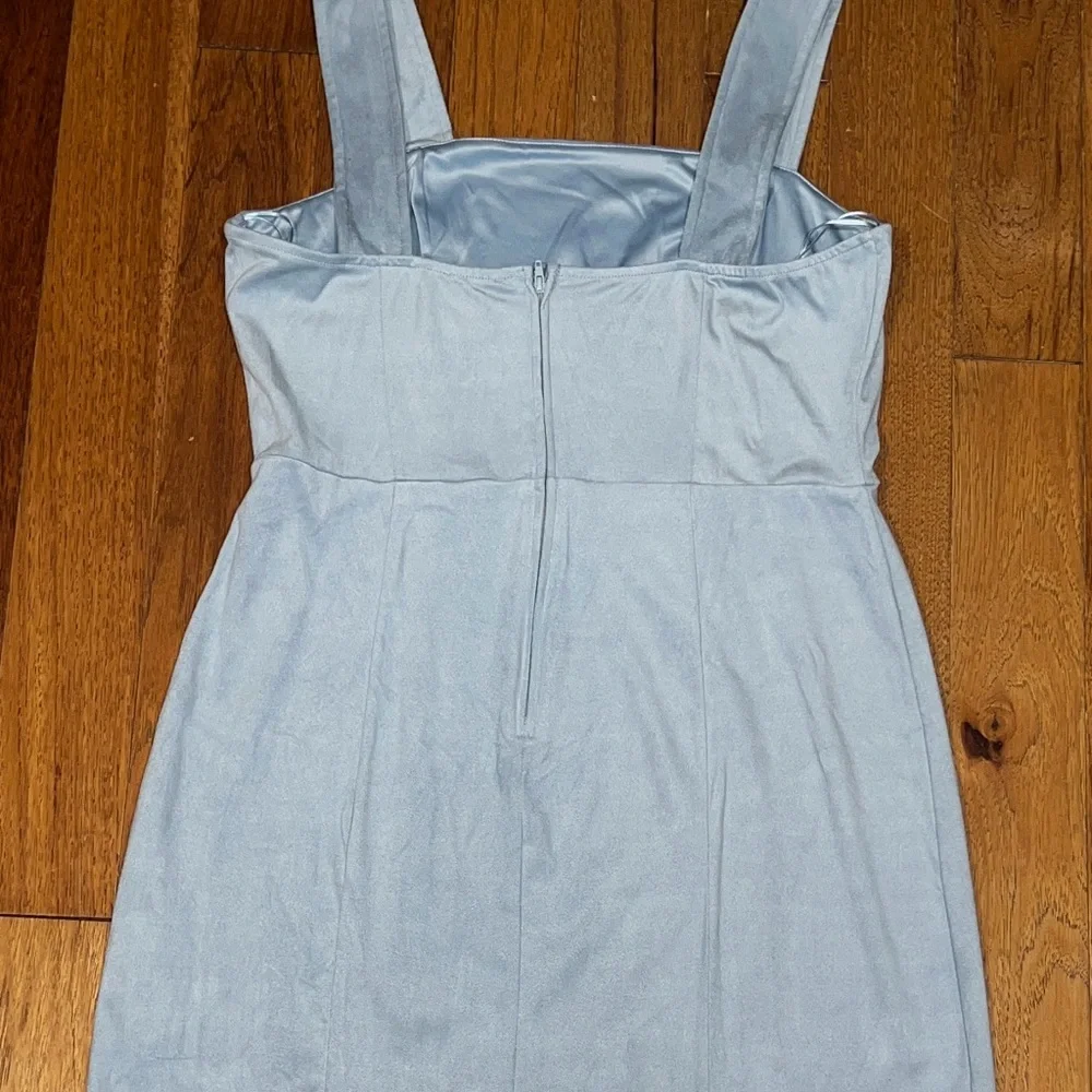 Francesca’s Oxford Blue Dress - Picture 5 of 8